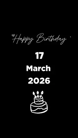 BRTHDAY SON 17 MARCH