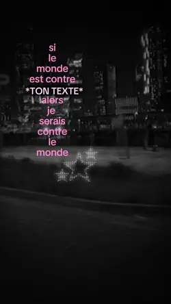 si le monde est 