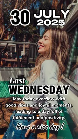 Wednesday, July 30