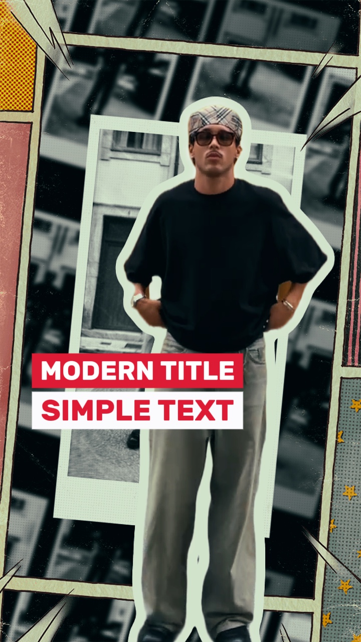 capcut template cover