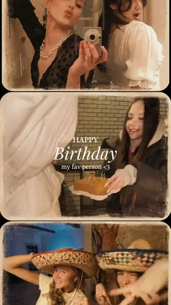 birthday fav person