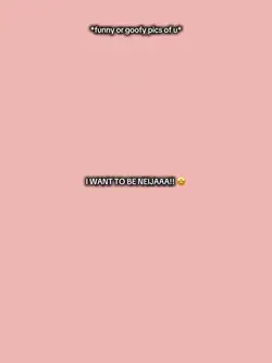 Iwanttobenienjaaa