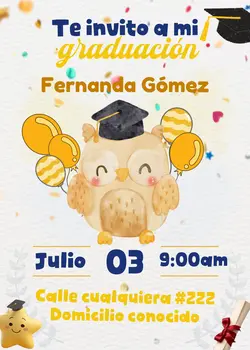 graduación preescola