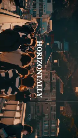 HORIZONTALLY