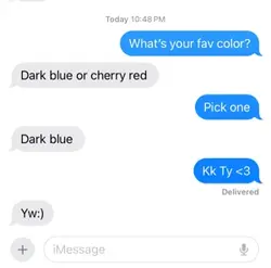 Dark blue <3