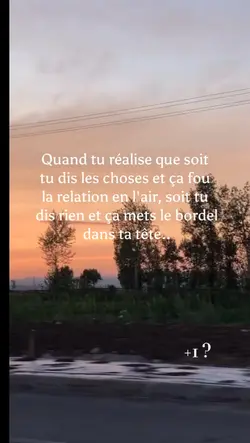 Quand tu réalise...