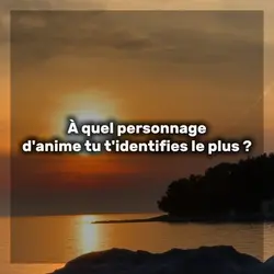 Je m'identifie à...