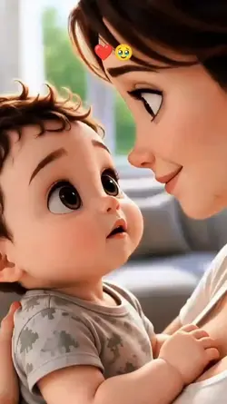 mom and son