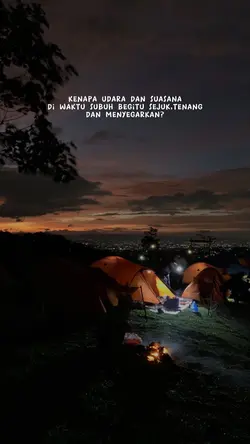 Udara Subuh Sejuk