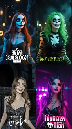 4 AI Gothic Style