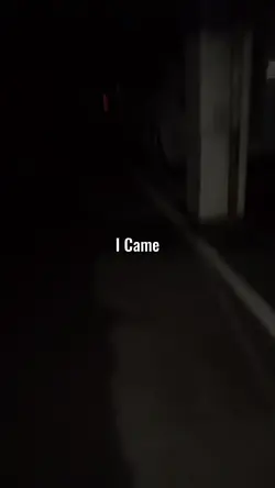 I left