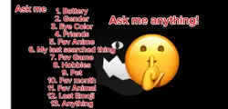 Ask me stuff