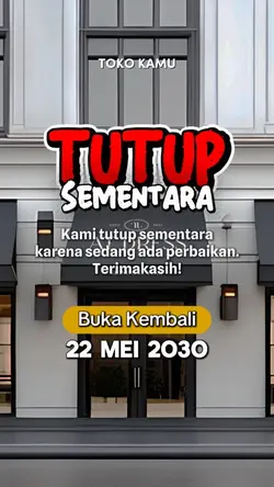 TOKO TUTUP