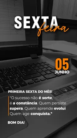 Sexta-feira bom dia 