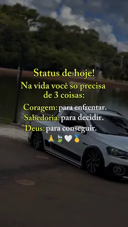 status de hoje!
