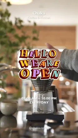 Hello, We Are Open