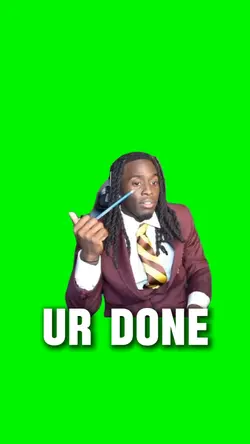 Ur done Kai Cenat