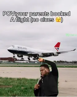 POV:Flight booked