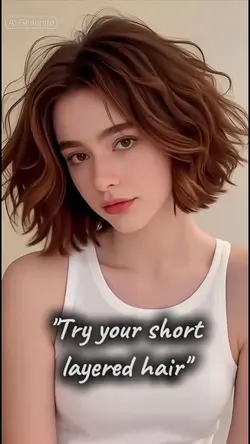 Try your short hair