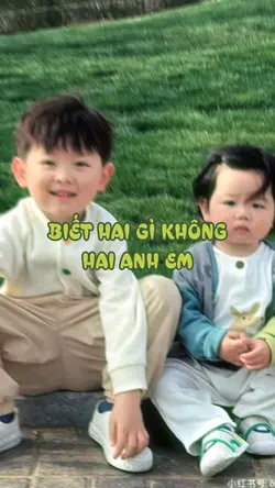 2 ảnh anh em