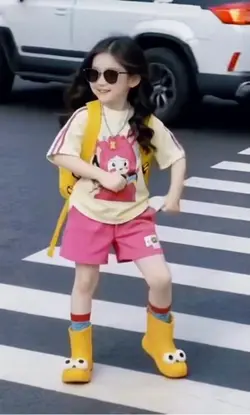 Trend bé AI nhảy 