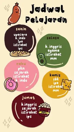 jadwal pelajaran