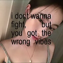 i dont wanna fight