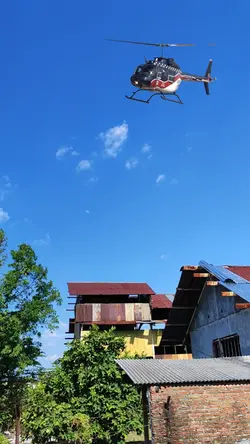 Helicopter Prank