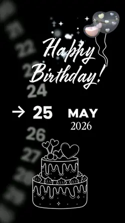 25 MAY BIRTHDAY 2026