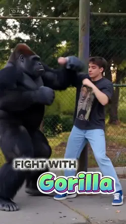 king Kong combattre