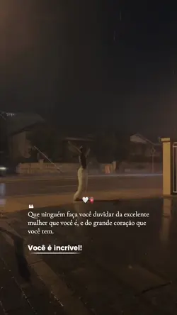 Você é incrível