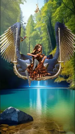 Relax on the swing