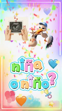 Revelación sexo bebé