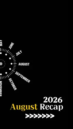 August Recap 2026