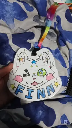 fursona lanyard!