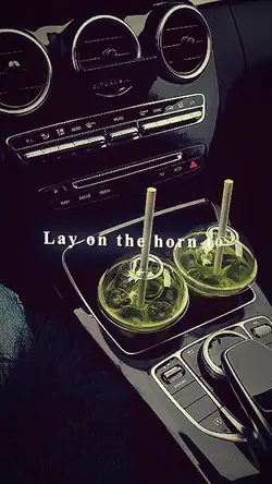 lay on the horn