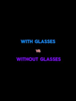 with glasses vs. U