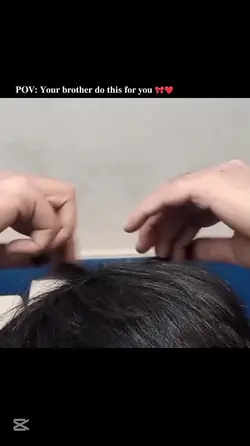 heart with hair