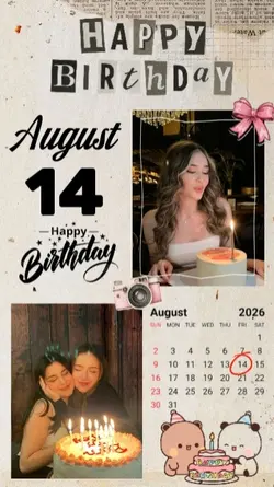 hbd 14 August
