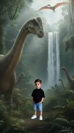 Tren Dinosaurus Foto