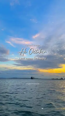 HELLO OCTOBER 👋