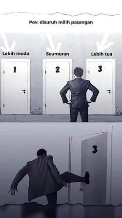 pov: disuruh milih