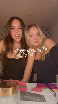 birthday my sister