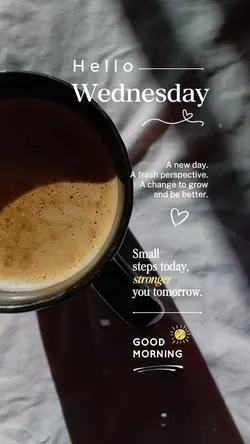 Hello Wednesday ☕️