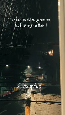 niños y lluvia
