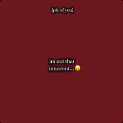 im not that innocent