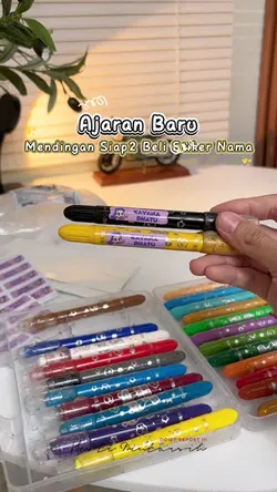 Template Label Nama