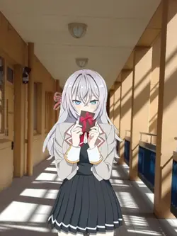gfx anime gerak alya