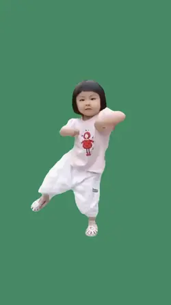 Dancing Little Kid