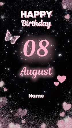 HBD 8 AGUSTUS 
